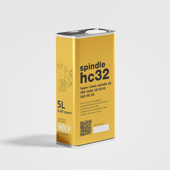 Holv Spindle HC 32, масло шпиндельное ISO VG 32, высокочистое